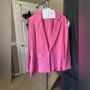 Pink blazer